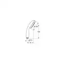 Ручний душ Grohe Tempesta 100, 2 режима струи, хром (2759710E)