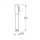 Ручний душ Grohe Sena, хром (28034000)