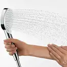 Ручний душ Hansgrohe Crometta Vario Green EcoSmart 6л / хв, білий / хром (26336400)