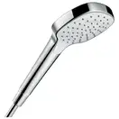 Лейка для душа Hansgrohe Croma Select E (цвет - хром/белый), 1 вид струи (26814400) фото 1 Aquada.com.ua