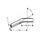 Ручний душ, Hansgrohe Rainfinity 130 3jet Polished, Gold Potic (26864990)