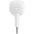 Лейка для душа Hansgrohe PuraVida (цвет - хром/белый), 3 вида струи (28557400) фото 2 Aquada.com.ua