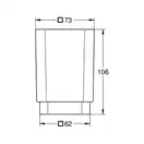 Стакан для зубних щіток Grohe Selection Cube (40783000)