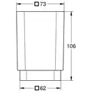 Стакан для зубних щіток Grohe Selection Cube (40783000)