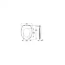 GROHE Сиденье для унитаза BAU CERAMIC (39493000) фото 5 Aquada.com.ua