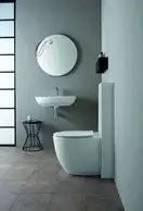 Унитаз напольный Simas Bormio с сиденьем Soft Close (BR01+BR006) фото 3 Aquada.com.ua