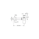 Сифон для умивальника Grohe (28920000)