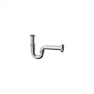 Сифон трубчатый для раковины Hansgrohe Flowstar (цвет - хром) (53002000) фото 1 Aquada.com.ua