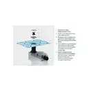 Трап для душа Geberit Uniflex высота пола от 65 мм, d40мм (154.052.00.1) фото 2 Aquada.com.ua