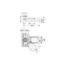 Корпус дренажных каналов Geberit CleanLine 154.152.00.1 (высота от 65мм) + Дренажный канал Geberit CleanLine, для облицовки плиткой (154.152.00.1+154.455.00.1) фото 6 Aquada.com.ua