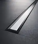 GEBERIT CLEANLINE 20 дренажный канал, L30-90см, тёмный/матовый металл (154.450.00.1) фото 3 Aquada.com.ua