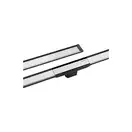 GEBERIT CLEANLINE 20 дренажный канал, L30-90см, тёмный/матовый металл (154.450.00.1) фото 4 Aquada.com.ua