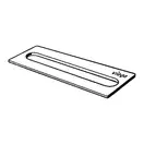 VIEGA Вкладка для душевого лотка 130 мм Advantix Cleviva Visign C1, хром матовый (794095) фото 3 Aquada.com.ua