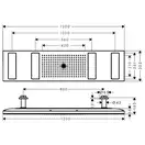Верхний душ Axor ShowerHeaven 1200/300 4jet, без освещения (10637000) фото 4 Aquada.com.ua