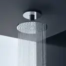 Верхній душ Axor Showersolutions 250 1jet P з стельовим тримачем, Chrome (35286000)