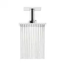 Верхній душ Axor Showersolutions 240х240 2jet держатель зі стелі, хром (35312000)
