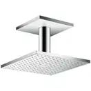 Верхній душ Axor Showersolutions 240х240 2jet держатель зі стелі, хром (35312000)