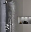 Grohe Rainshower F-Series 10 Верхний душ с душевым кронштейном 286 мм, 1 режим струи (26070000) фото 3 Aquada.com.ua