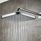 Верхній душ з настінним кронштейном Grohe Tempesta Cube (26687000)