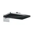 Верхній душ Hansgrohe Rainmaker Select 460 1jet з власником, чорний / хром (24003600)