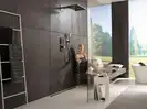 Верхний душ Hansgrohe Rainmaker Select 460 3jet9 (цвет - хром/чёрный) (24007600) фото 2 Aquada.com.ua