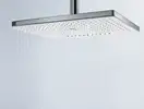 Верхний душ Hansgrohe Rainmaker Select EcoSmart 460 1jet (цвет - хром/белый) (24012400) фото 3 Aquada.com.ua