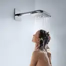 Верхній душ Hansgrohe Raindance Select E 300 3jet, хром (26468000)