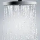 Верхний душ Hansgrohe Raindance Select E 300 2jet (цвет - хром/белый) (273844001) фото 3 Aquada.com.ua