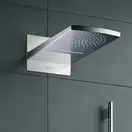 Верхній душ Hansgrohe Raindance Rainfall 180 2jet, хром (28433000)