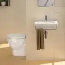 Полотенцедержатель для подвесной раковины Catalano New Light 38 см, хром (5P45LI00) фото 2 Aquada.com.ua