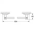 Тримач для рушників Grohe Essentials New (40366001)
