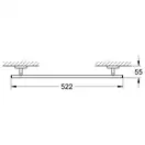 Тримач для рушників Grohe Bau Cosmopolitan Neutral (40459001)