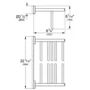 Полиця для рушників у ванну Grohe Bau Cosmopolitan Neutral (40462001)