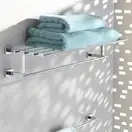 Полиця для рушників у ванну Grohe Essentials Cube New (40512001)