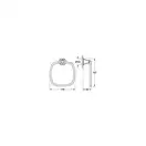 GROHE Тримач для рушника Grandera (40630IG0) (40630IG0) фото 2 Aquada.com.ua