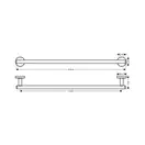 Полотенцедержатель, Hansgrohe Logis Universal, хром (41716000)