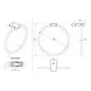 Полотенцедержатель Sonia S6 Black (168224)