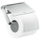 Бумагодержатель с крышкой Axor Universal Accessories (цвет - хром) (42836000) фото 1 Aquada.com.ua