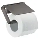 Бумагодержатель с крышкой Axor Universal Accessories (цвет - матовый чёрный хром) (42836340) фото 1 Aquada.com.ua