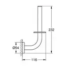 Тримач для запасного рулону туалетного паперу Grohe Essentials New (40385001)