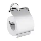 Бумагодержатель с крышкой Hansgrohe Logis Classic (цвет - хром) (416230001) фото 1 Aquada.com.ua