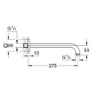 Душовий кронштейн 275 мм Grohe Rainshower (27488000)