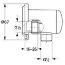 Подключение для шланга Grohe Relexa 28673000