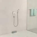 Шланговое під'єднання для душа Hansgrohe FixFit, чорний матовий (26455670)