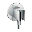 Шланговое під'єднання для душа Hansgrohe FixFit Porter S, хром (26487000)