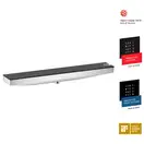 HANSGROHE Шланговое подсоединение, с держателем для душа Porter 500 и полкой L, хром Rainfinity (26843000) фото 1 Aquada.com.ua