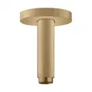 Тримач верхнього душу стельовий Hansgrohe S 100 мм, бронза матова (27393140)