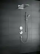 Шланговое подсоединение Hansgrohe FixFit (цвет - хром) (27453000) фото 5 Aquada.com.ua