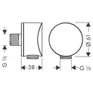 Шланговое подсоединение Hansgrohe FixFit (цвет - хром) (27453000) фото 6 Aquada.com.ua