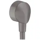 Шланговое під'єднання Hansgrohe Fixfit E без зворотного клапана, Brushed Black (27454340)